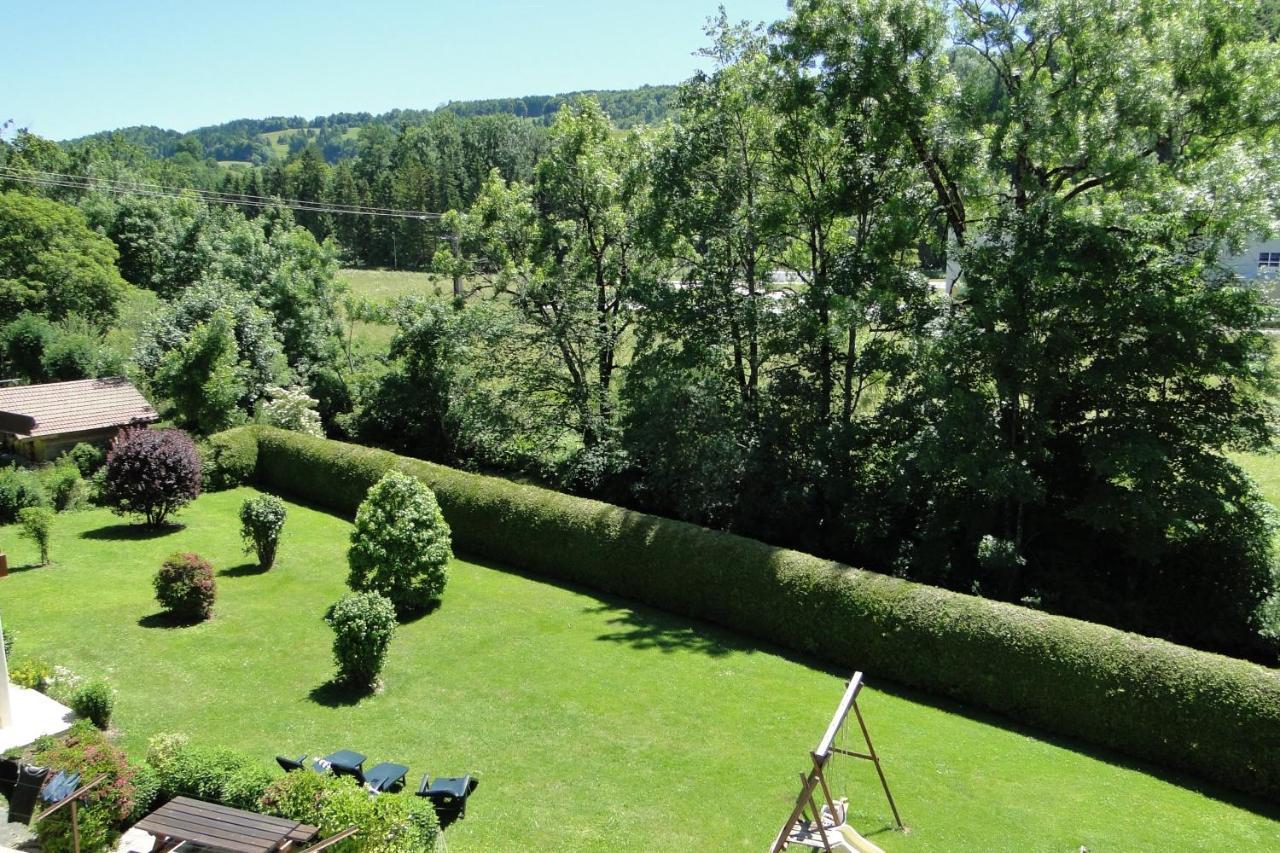 Gite 295 Montagnes Du Jura Avec Spa Et Sauna Classe 3 Etoiles Foncine-le-Haut Kültér fotó