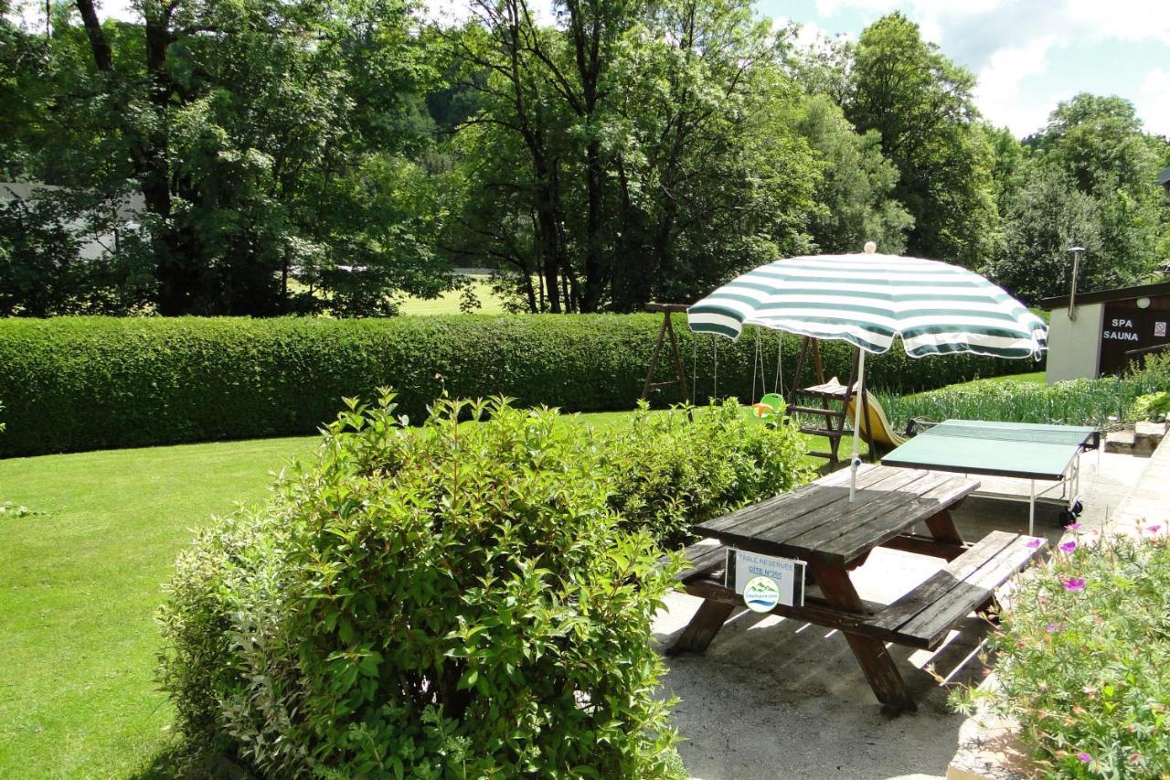 Gite 295 Montagnes Du Jura Avec Spa Et Sauna Classe 3 Etoiles Foncine-le-Haut Kültér fotó